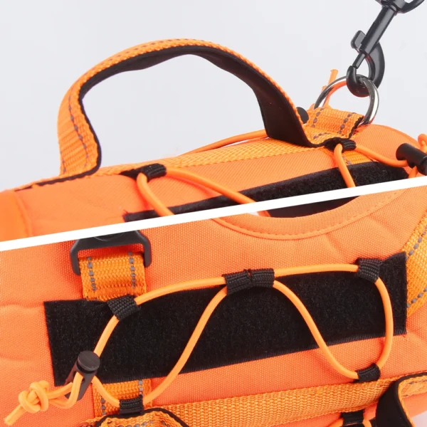 Pet Chest and Vest Reflective Dog Traction Rope Explosion proof Charge Tactical Dog Chest and Vest - Image 4