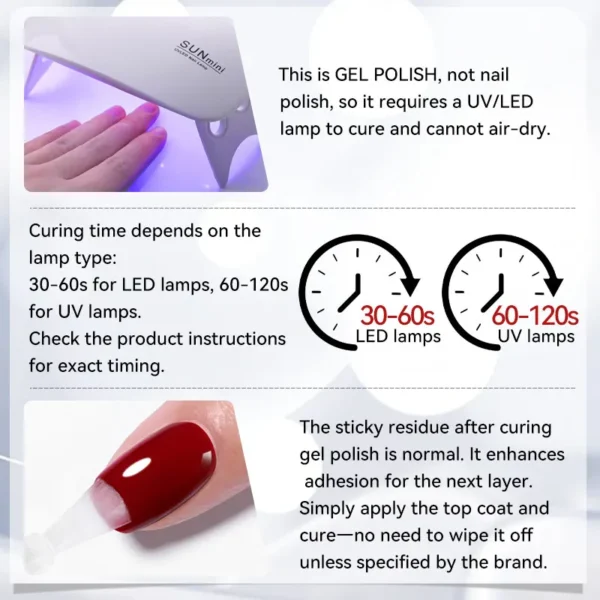 LILYCUTE Nail Gel Set 6W LED Lamp Full Manicure Set Vernis Semi Permanent Quick Extension Nail Kit Gel Set For Nails Tool Kit - Image 6