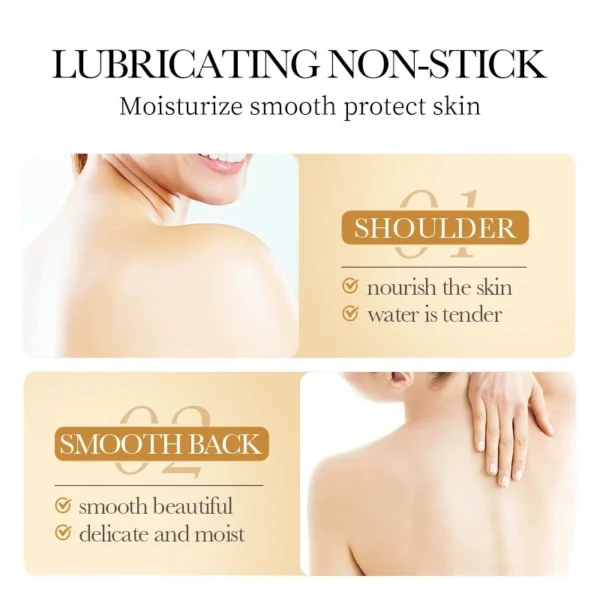 Collagen Milk Bleaching Face Body Cream Whitening Skin Moisturizing Lotion Lightening Care - Image 4