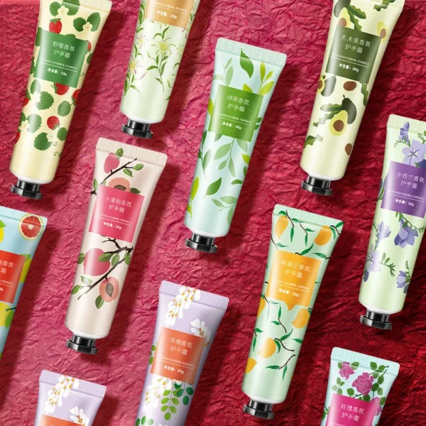 10pcs Fruity Flowery Hand Cream Moisturizing Nourishing Anti Chap Repairing Hands Care Beauty Skincare Hand Creams Sets - Image 6
