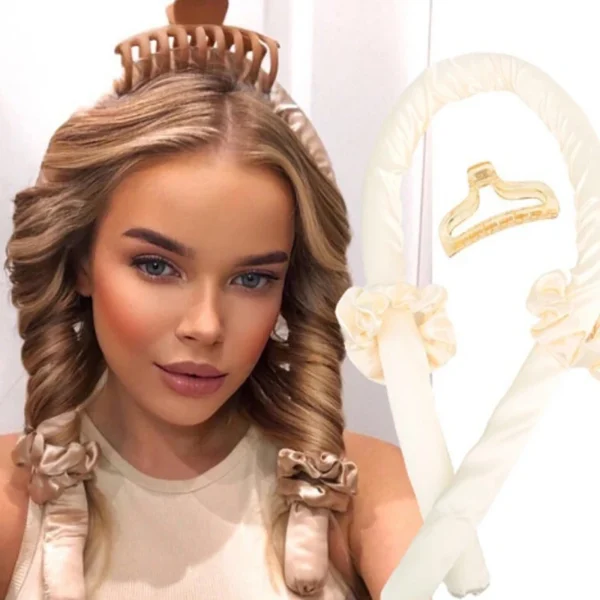 Foam No Heat Sleeping Curling Iron Hairdressing Big Wave Curling Iron Lazy Curl Wave Styler DIY Hair Styling Tools Hair Styling - Image 1