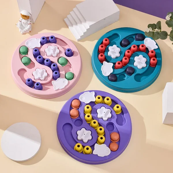 Puppy IQ Food Dispenser Slowly Eating NonSlip Bowl Pet Cat Dogs Training Game Dog Puzzle Toys Slow Feeder Interactive Increase - Image 4