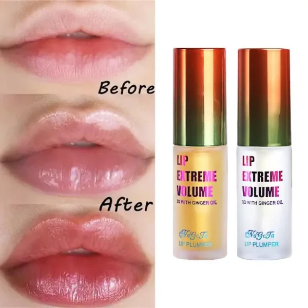 Lip Plumper Oil Serum Instant Long Lasting Volumising Essence Repair Fine Lines Increases Elasticity Sexy Balm New - Image 2