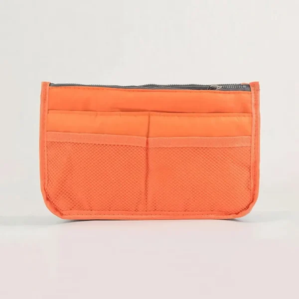 Multi Functional Large Capacity Makeup Bag Portable Double Zipper Toiletries Travel Storage Bag Mommy Bag Multi Pocket Cosmetic - Image 3