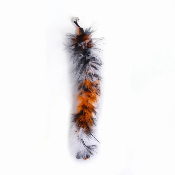 Retractable Pet Cat Caterpillar Feather Replacement Head Toy Set Funny Cat Stick Fishing Rod Cat Toys Interactive Pet Products - Image 5
