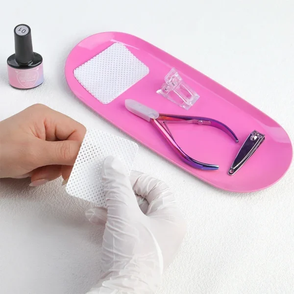 New Stainless Steel Cosmetic Storage Tray Heart Shape Nail Art Equipment Plate Surgical Dental Salon Manicure Tools - Image 4