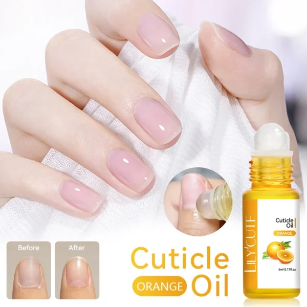 LILYCUTE 5ml Nail Nutrition Oil Nail Treatment Cuticle Repair Oil Prevent Agnail Nail Polish Nourish Skin Remedy Nail Care Tool - Image 3