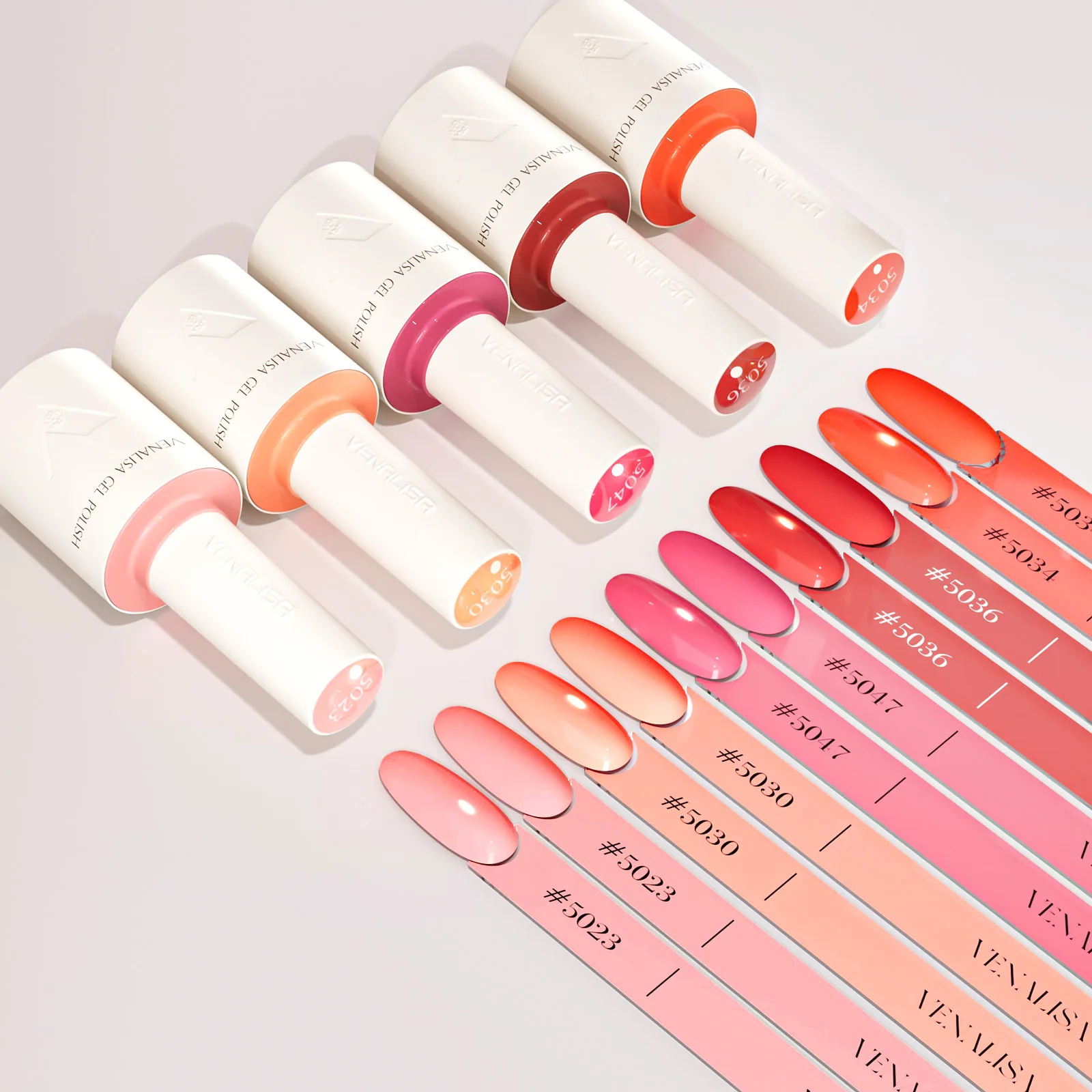 kf-S82ccb03be9bd41ec8ab0361c5f296e72N 2/3/5pcs Kit Venalisa 10ml Color Nail Gel Polish Kit HEMA/TPO Free Ultra Glossy Diamond Tempered Top Round Shape Brush Varnish - Image 1