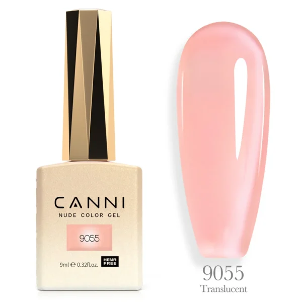 Canni TPO FREE Nail Gel Polish 9ml Jelly Color Transparent Semi Permanent Natural Nude Collection French Nail Gel Lacquer - Image 2