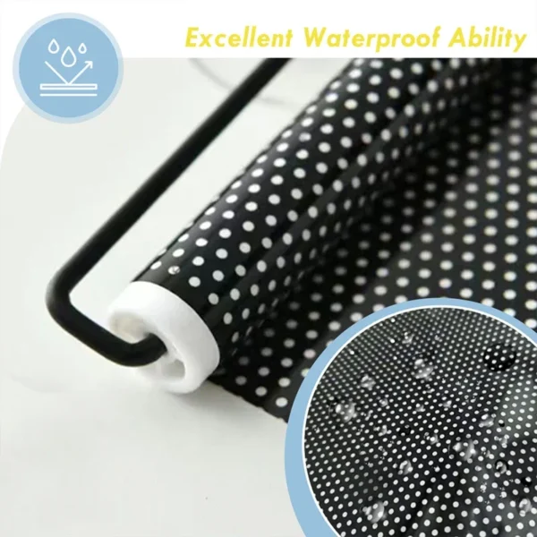 Black Out Blinds Roller Drilling Drill Blackout Shades Curtain Rollers for Window Roll Darkening Blind Curtains Kitchen Shutter - Image 6