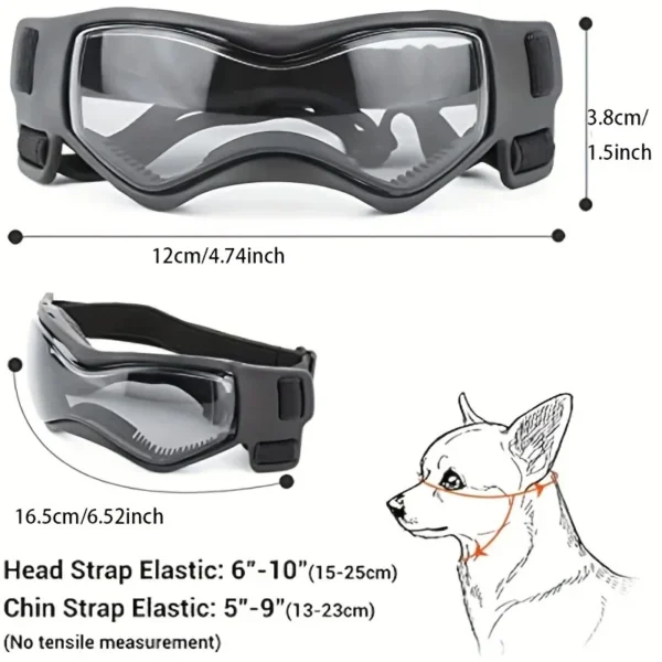 UV Protective Goggles for Dogs Cat Sunglasses Cool Protection Eyewear for Small Medium Dogs Outdoor Riding Pets Accessorie - Image 2