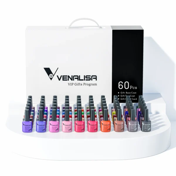 1Set VENALISA TPO FREE Whole Set Nail Gel Polish with Color Display For New Learner Nail Maincure Gel Varnish Branded Suitcase - Image 4