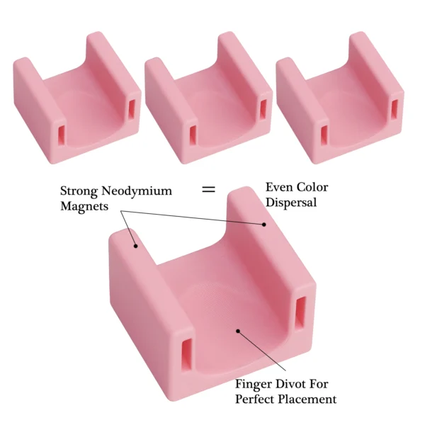 1pc Nail Art Magnetic Stick White/Pink Nail Art Suede Magnet Suitable for DIY 3D Magnetic Cat Eye Gel Nail Polish Magnet Tools - Image 4