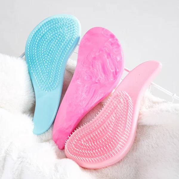 1pc Magic Detangling Comb Boxed 4 Colors Anti-static Massage Hair Brushes Air Cushion Hairbrush Comb Festival Gift Box Comb - Image 4