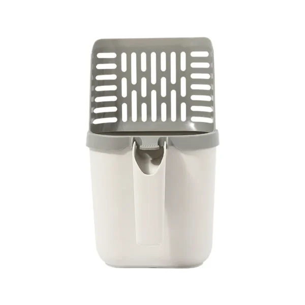 Cat Litter Scoop with Waste Bag Holder, Plastic Cat Litter Box Cleaner, Easy Use for All Cat Breeds, Pet Supplies - Image 6