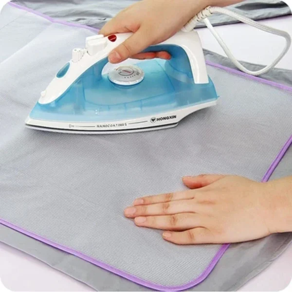 Protective Insulation Ironing Board Cover Cloth Guard Press Mesh Random Colors High Temperature Pad Ironing Against Pressing - Image 3