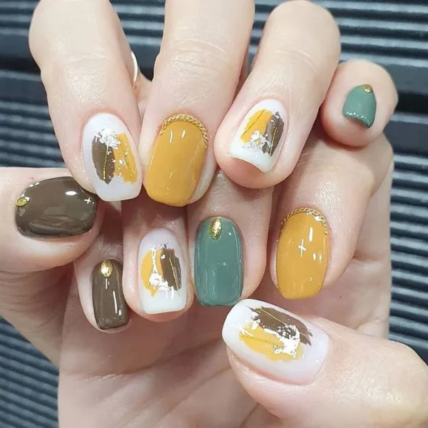 Misscheering 12 Grid Mixed Style Nail Chain Jewelry For DIY Art Decoration Fashion Metal Nails Accessories For Manicure Design - Image 4