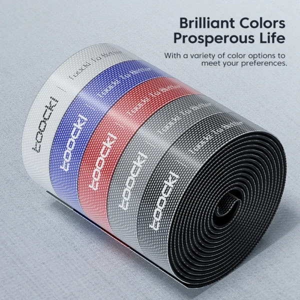 Toocki Cable Organizer Wire Winder Tape Office Earphone Mouse Cord Management Protector Cable Organiser For iPhone Xiaomi Poco - Image 2