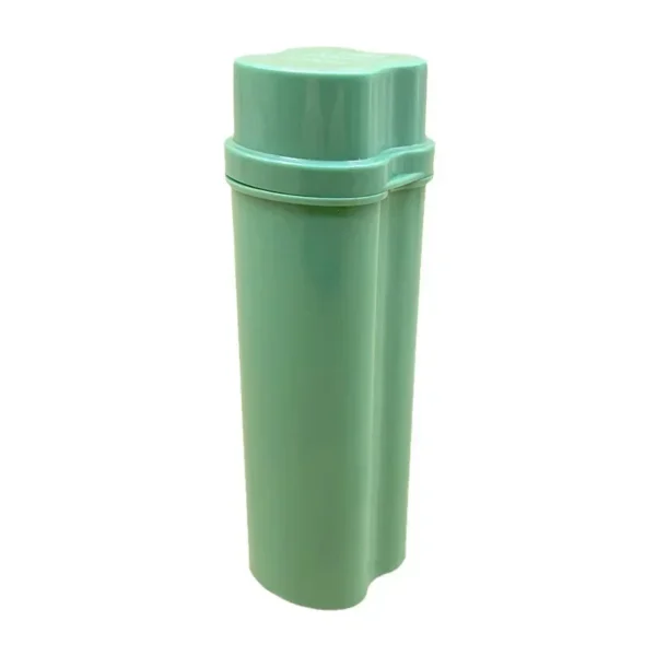 One-piece Flip-top Cigarette Case Kit with Two Holes Including Lighter for Easy Storage and Carrying Around Smoking Accessories - Image 3