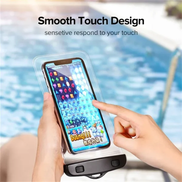 Waterproof Phone Case swimming water proof bag universal underwater phone protector pouch PV cover for iPhone 15 14 13 Pro Max - Image 5