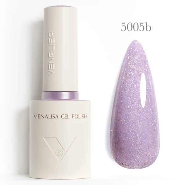 Venalisa Gel Nail Polish 10ml Hema TPO Free Purple Gold Glitter Shinning Soak Off UV LED Gel Nail Art Gel Varnish Nail Maincure - Image 3