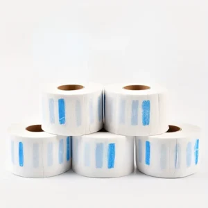 5pcs/set Professional Neck Paper Salon Barber Hair Dresser Roll Cutting Dressing Hairdressing Collar Accessory Necks Covering