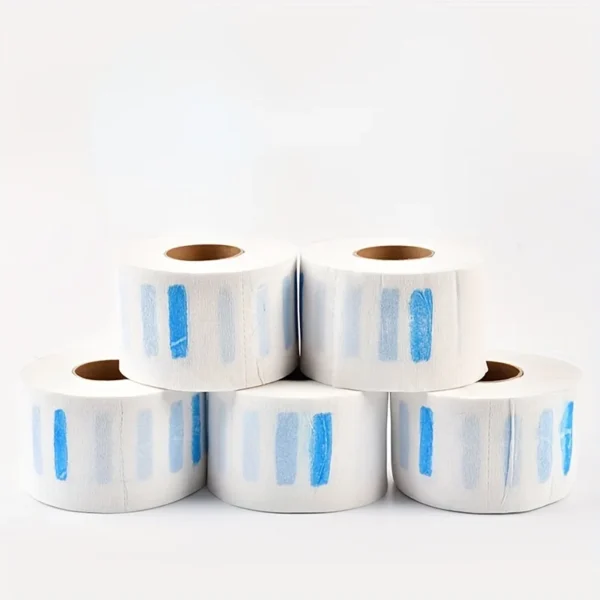 5pcs/set Professional Neck Paper Salon Barber Hair Dresser Roll Cutting Dressing Hairdressing Collar Accessory Necks Covering - Image 1