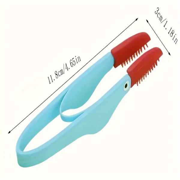1pc Pet Tear Stain Remover Comb - Gentle Dog Eye Cleaning Brush for Pet Grooming Supplies, No Electricity Needed - Image 2