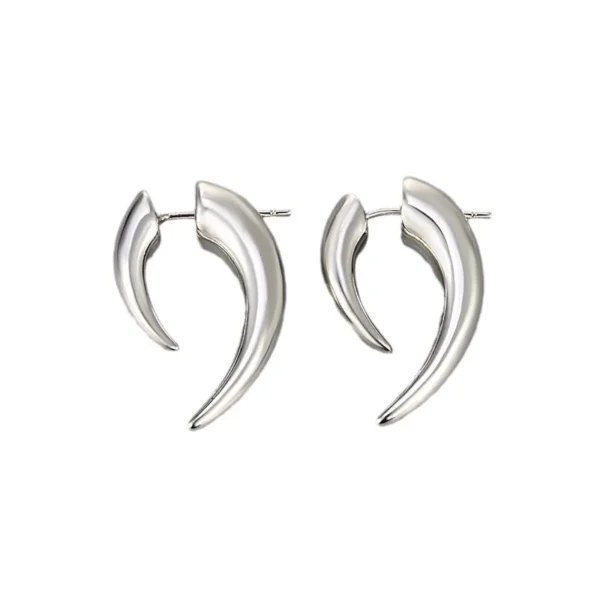 925 Sterling Silver Earrings For Women Trendy Simple Gold Waterdrop Earring Jewelry Prevent Allergy Party Christmas Accessories - Image 3