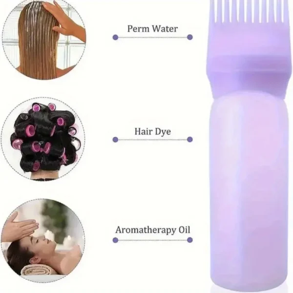 2/3pcs Hair Growth Essential Oil Applicator Bottle & 1ml Scalp Massage Comb Set - Anti-Loss, Scalp Care Tools for All Hair Types - Image 3