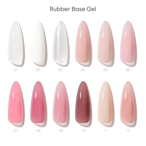CANNI Nail Gel Polish HEMA/TPO FREE Extension UV Gel Builder Nail Gel In Bottle Semi Permanent Rubber Base Self-leveling Gel - Image 6