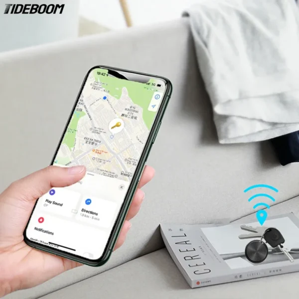 New Bluetooth Car Mini GPS Tracker for Android Key Wallet Bags Finder With Google Find My Device App Keys Finder Locator - Image 2