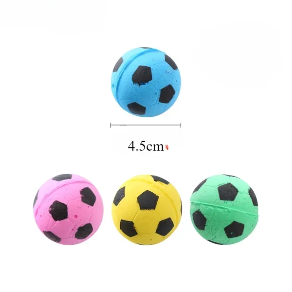 Cat Toy Latex Foam Ball Interactive Game Chase Kitten Toy Self Hi Pet Supplies Pet Cat Toys Interactive - Image 6