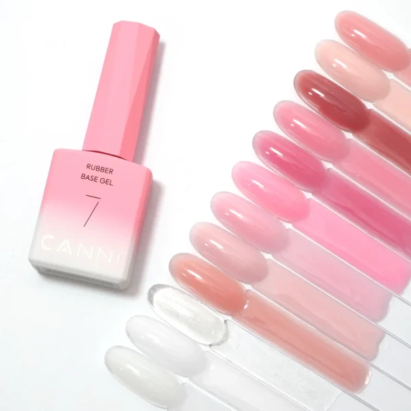 CANNI Nail Gel Polish HEMA/TPO FREE Extension UV Gel Builder Nail Gel In Bottle Semi Permanent Rubber Base Self-leveling Gel - Image 5