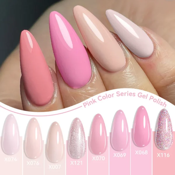 LILYCUTE 7ml Gel Nail Polish For Nails Semi Permanent Soak Off Gel UV LED Varnishes Base Top Matte Coat DIY Nail Art Gel Polish - Image 3