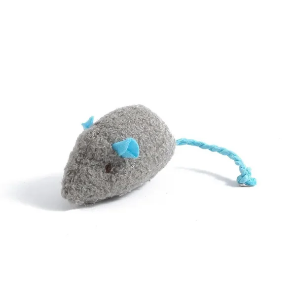 3-200 Pcs Rattle Cat Mouse Toys Also Prefilled Catnip Faux Fur Cat Toys Interactive Cat Game Catnip Toys for Cats Pet Products - Image 6
