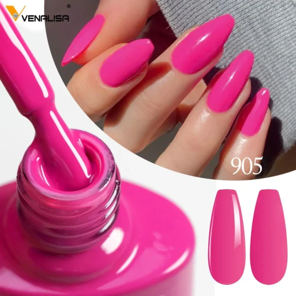 Venalisa Nail Gel Polish 60 Colors TPO FREE HEMA FREE Nail Art Soak Off Odorless Organic UV Gel Nail Polish Varnish Gel Lacquer - Image 5