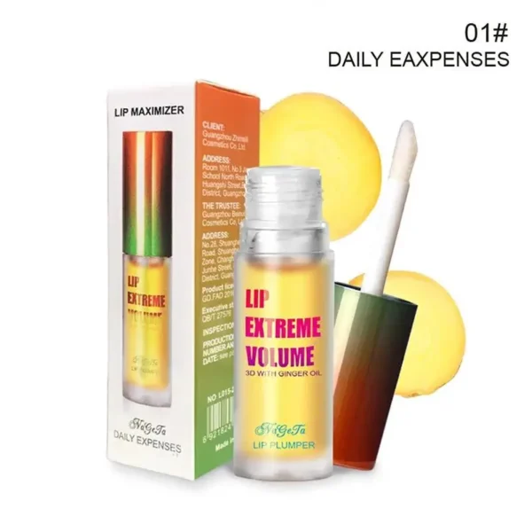 Lip Plumper Oil Serum Instant Long Lasting Volumising Essence Repair Fine Lines Increases Elasticity Sexy Balm New - Image 5
