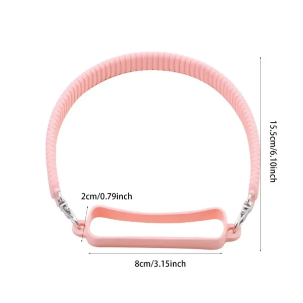 Water Bottle Handle Water Bottle Sling Carrier Holder Strap Soft Durable Silicone for Most 8-40oz Bottles for Cup Accessories - Image 3