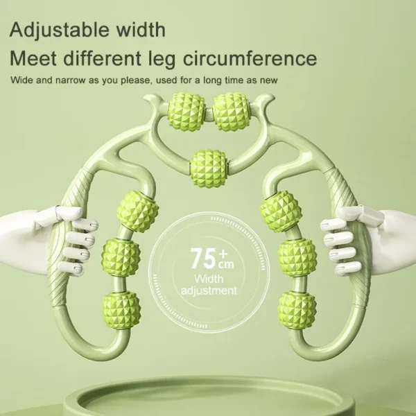 12 Rounds Of Circular Leg Slimming Muscle Stretching And Relaxation Massage Equipment, Leg Slimming Artifact, Circular Leg Clamp - Image 5