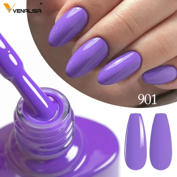 Venalisa Nail Gel Polish TPO FREE HEMA FREE Soak Off UVLED Gel Varnish Full Coverage Super Texture Gorgeous Nail Manicure 7.5ml - Image 5