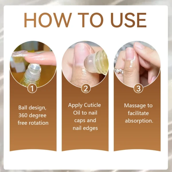 LILYCUTE 5ml Nail Nutrition Oil Nail Treatment Cuticle Repair Oil Prevent Agnail Nail Polish Nourish Skin Remedy Nail Care Tool - Image 5