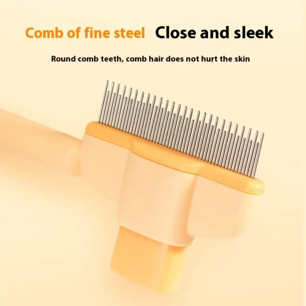 Dog Hair Remover Brush Cat Dog Hair Grooming And Care Comb For Long Hair Dog Pet Removes Hairs Cleaning Bath Brush Dog Supplies - Image 2