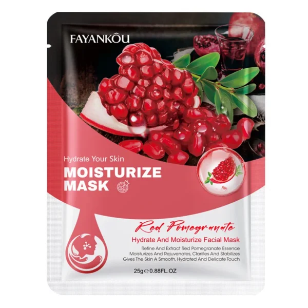 10pcs Fruits Facial Masks For Face Skincare Moisturizing Brightening Hydrating Firming Face Mask Beauty Face Skin Care Products - Image 5