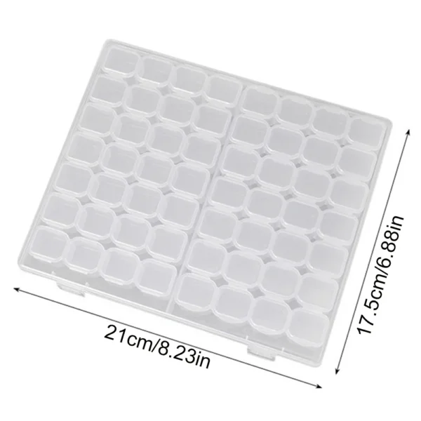 56/28 Diamond Embroidery Box Diamond Painting Cross Stitch Tools Accessory Boxes Case Useful Storage Dismountable - Image 3