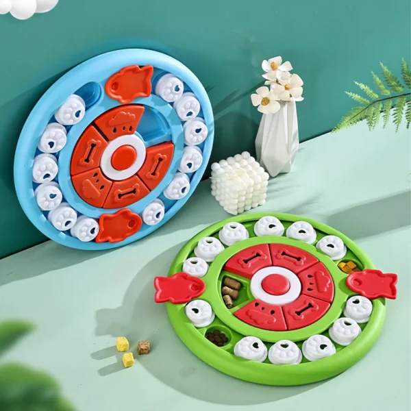 Puppy IQ Food Dispenser Slowly Eating NonSlip Bowl Pet Cat Dogs Training Game Dog Puzzle Toys Slow Feeder Interactive Increase - Image 6