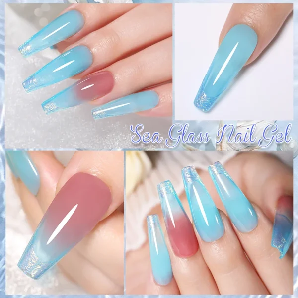 LILYCUTE 7ML Jelly Nude Gel Nail Polish Pudding Translucent Color Gel Polish Semi Permanent UV Gel Nail Art Soak Off Gel Varnish - Image 5
