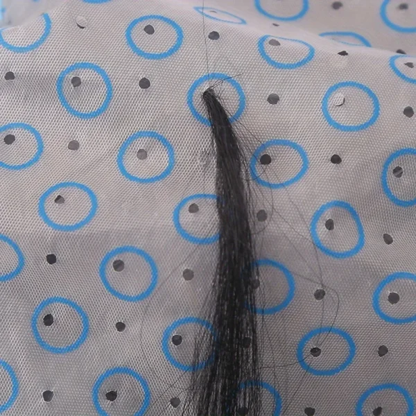 6pcs/Set Hair Highlighting Frosting Cap Hair Dye Cap Disposable highlight dyed hat With Plastic Hook Hairdressing Coloring Tools - Image 5