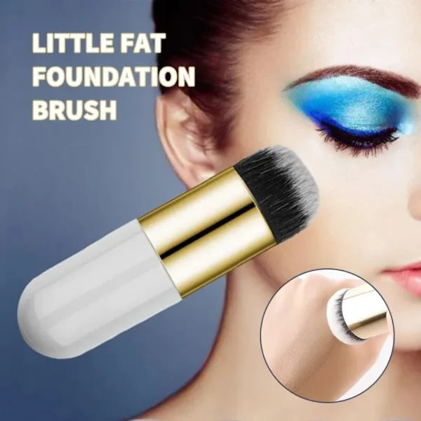 Brush Large Small Fat Pier Foundation Make-Up Brush Bb Cream Mushroom Brush No Powder No Mark Foundation Make-Up Brush - Image 3