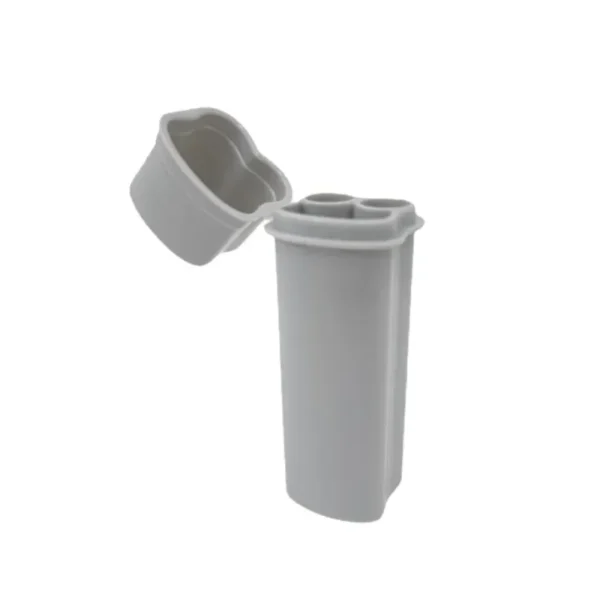 One-piece Flip-top Cigarette Case Kit with Two Holes Including Lighter for Easy Storage and Carrying Around Smoking Accessories - Image 5